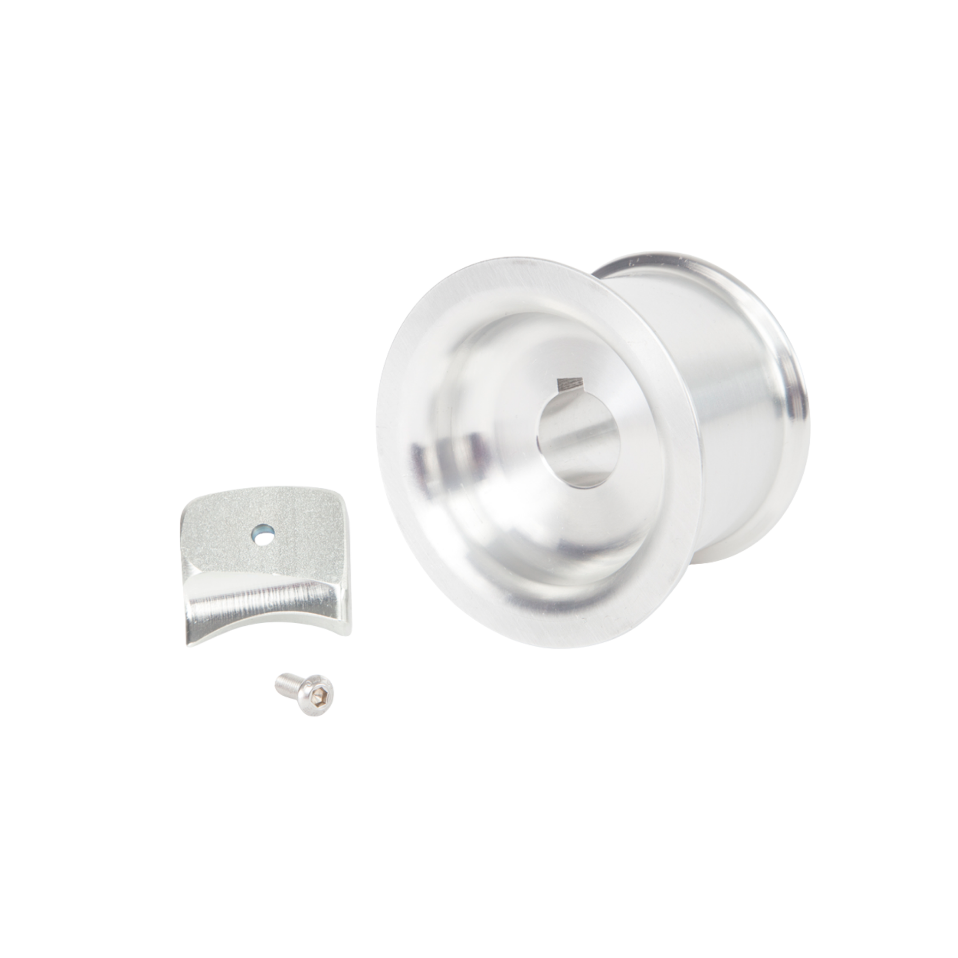 Capstan Drum 76mm c/w Rope Guide, lightweight aluminium capstan drum for Portable Winch models PCW3000 and PCW3000-Li