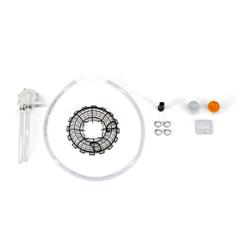 Pressure pump kit components for Stihl SR 450, ideal for tree surgeons to efficiently spray trees.