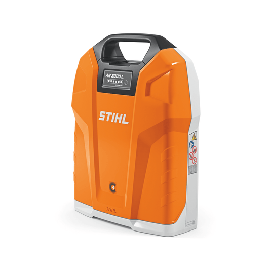 STIHL AR 3000L Battery Set for tree surgeon and arborist use, featuring powerful lithium-ion technology.
