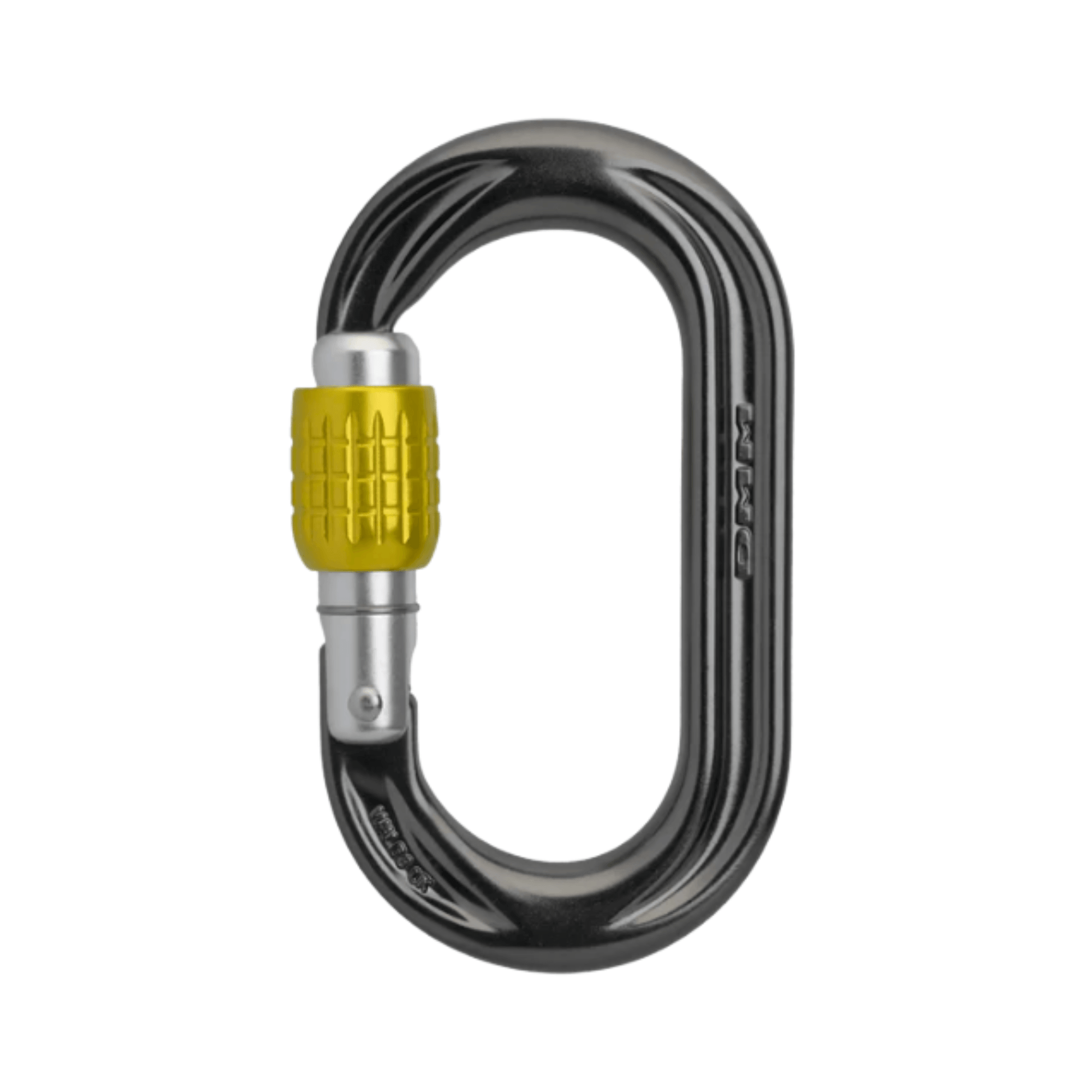 DMM PerfectO Locking Carabiner for arborists and climbers, designed for compact stability and precise connections.