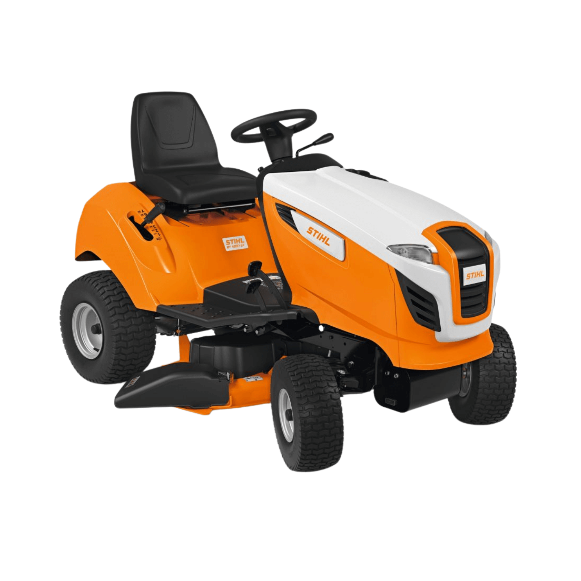 STIHL RT 4097 SX 4 Series Ride on Lawn Mower designed for efficient mowing of large lawns