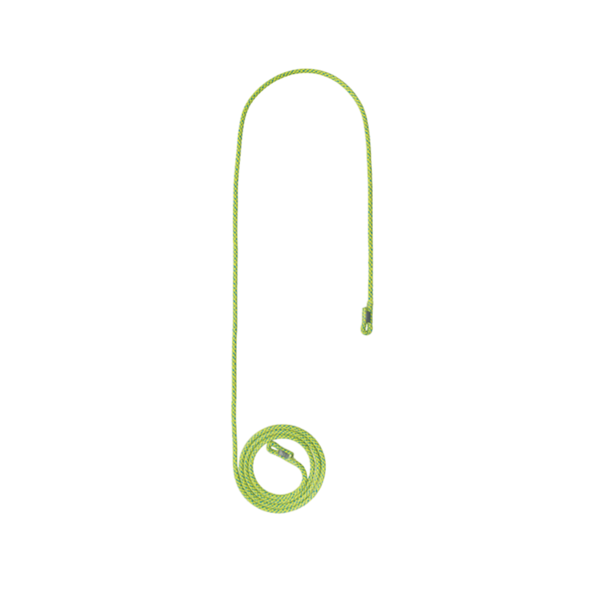Flexbee V2 Snapo Prusik Rope Lanyard designed for tree surgeons and arborists, featuring high-visibility color for safety.