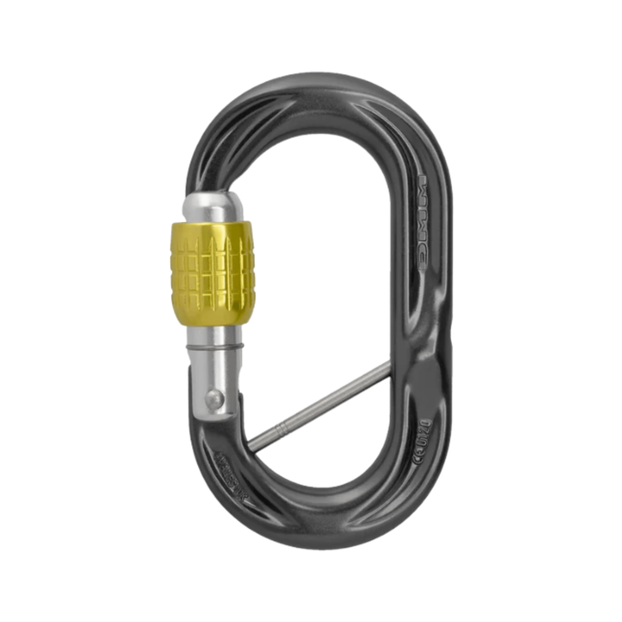 DMM PerfectO Locking Carabiner designed for climbers and tree surgeons with compact oval shape.