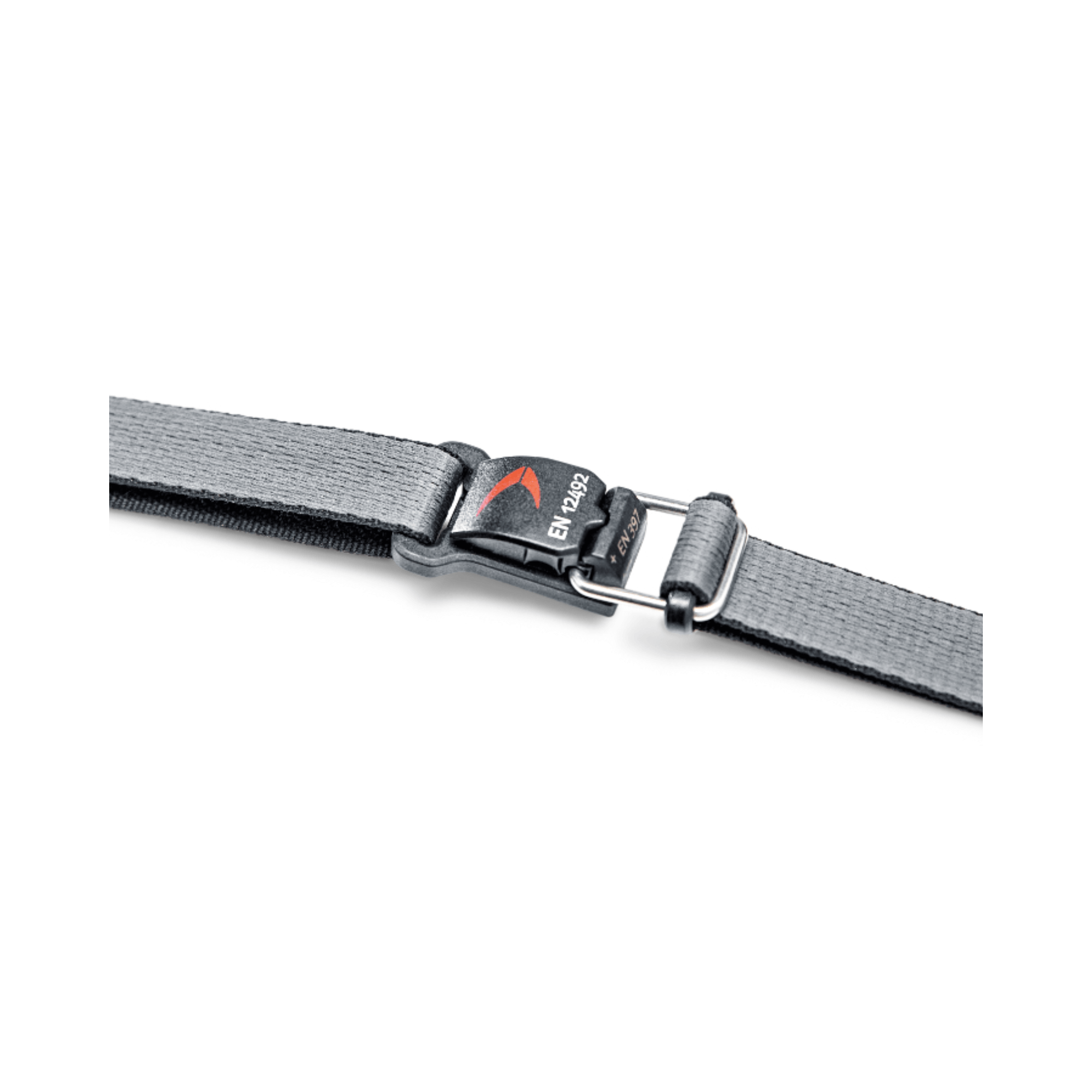 Integral Helmet Maclip Chin Strap close-up showing adjustable buckle and strap design for secure fit.