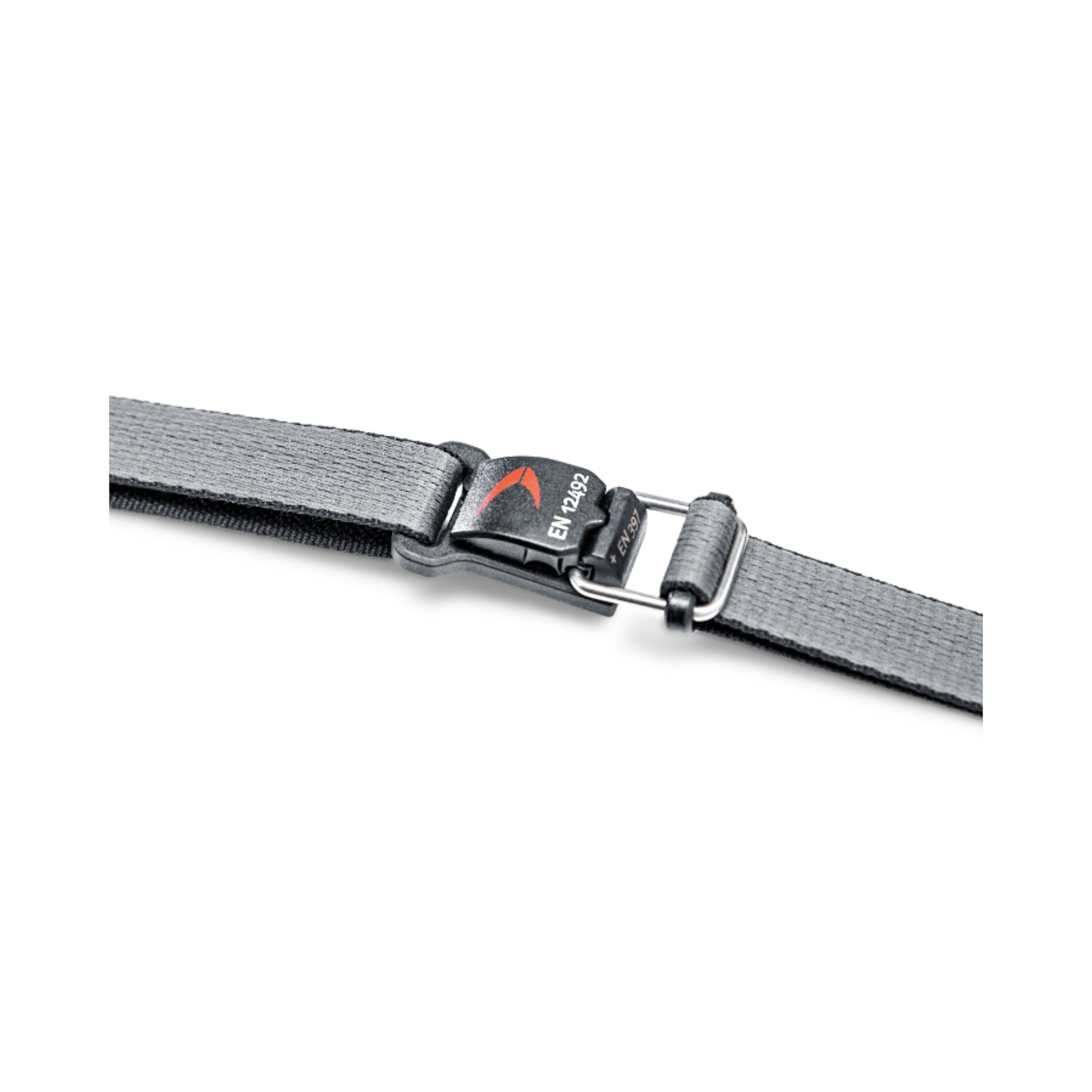 Integral Helmet Maclip Chin Strap close-up showing adjustable buckle and strap design for secure fit.