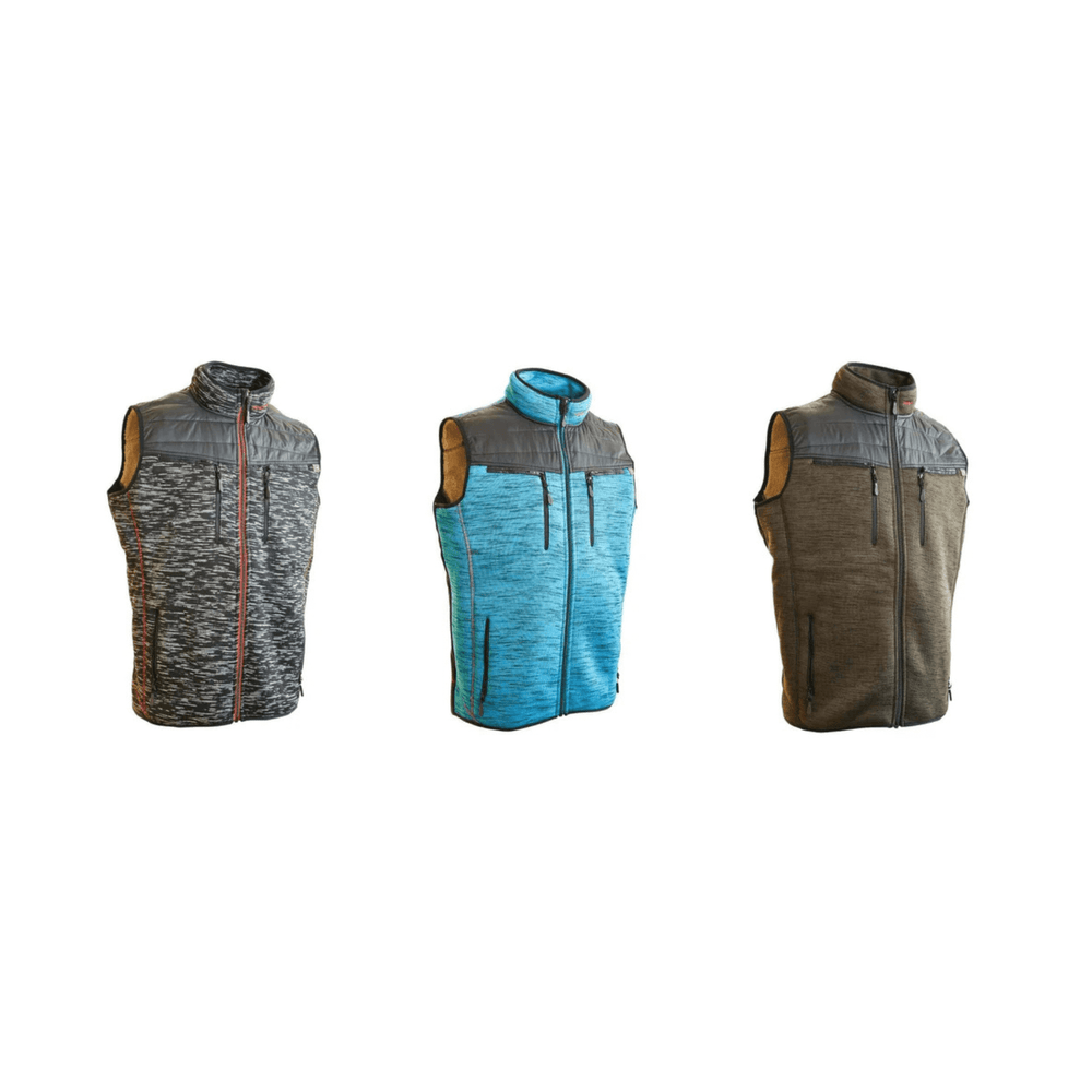 Protos Inuit Winter Vest in three colors for tree surgeons and arborists, perfect for cold weather work.