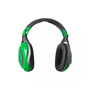 Protos Headset Integral in green, designed for tree surgeons with 26dB noise reduction for comfort and durability.