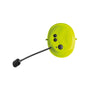 Integral Bluetooth Communication System microphone with controls for tree surgeons, featuring bright yellow design for visibility.