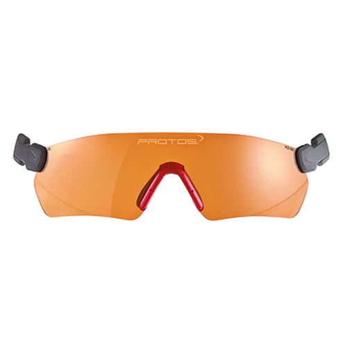 Protos integrated safety glasses designed for tree surgeons, fitting Protos chainsaw helmets seamlessly.