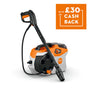 REA 60 PLUS Cordless Pressure Washer with cashback offer of £30 for tree surgeons and portable cleaning.