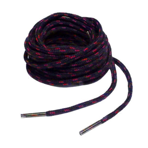 High-quality replacement chainsaw boot laces 210cm, designed for tree surgeons; heat-resistant and secure.