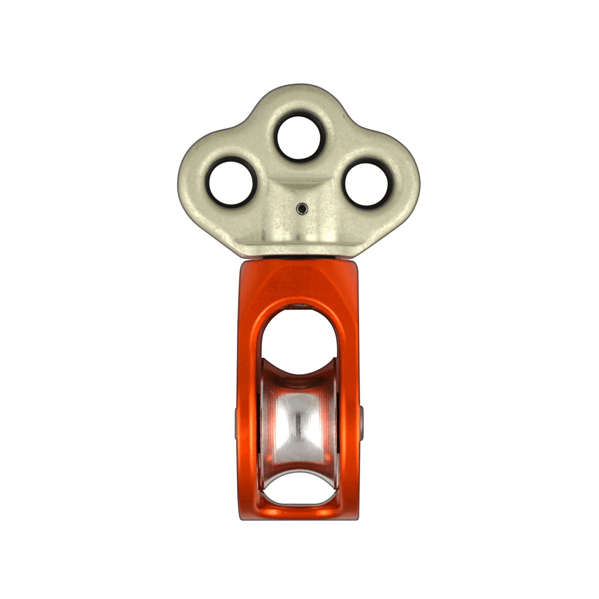 Hydra Triple Attachment Swivel Pulley, a compact and efficient pulley system for tree surgeons.