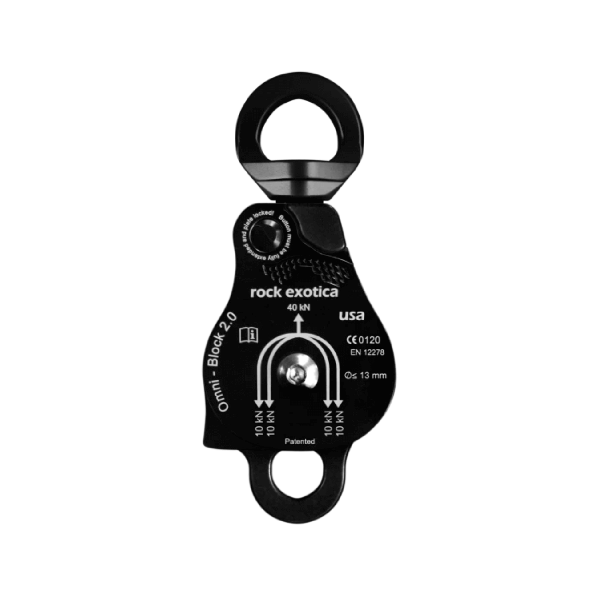 Rock Exotica Omni Block 2.0 ダブルプーリー | 英国送料無料