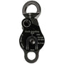 Rock Exotica Omni Block 1.5 Double Pulley for tree surgeons, featuring a swivel and double sheave for efficient rigging.