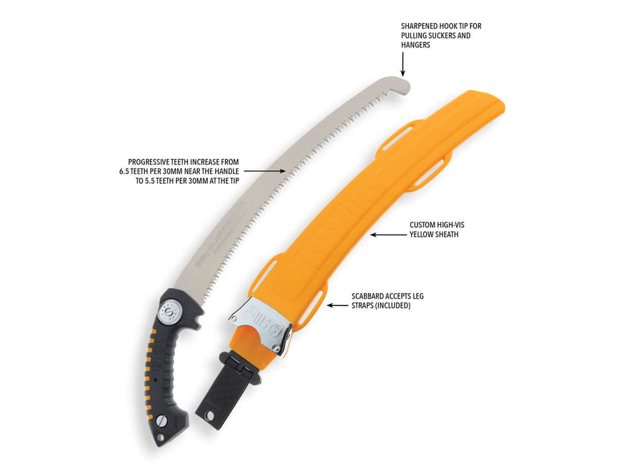 High-visibility scabbard