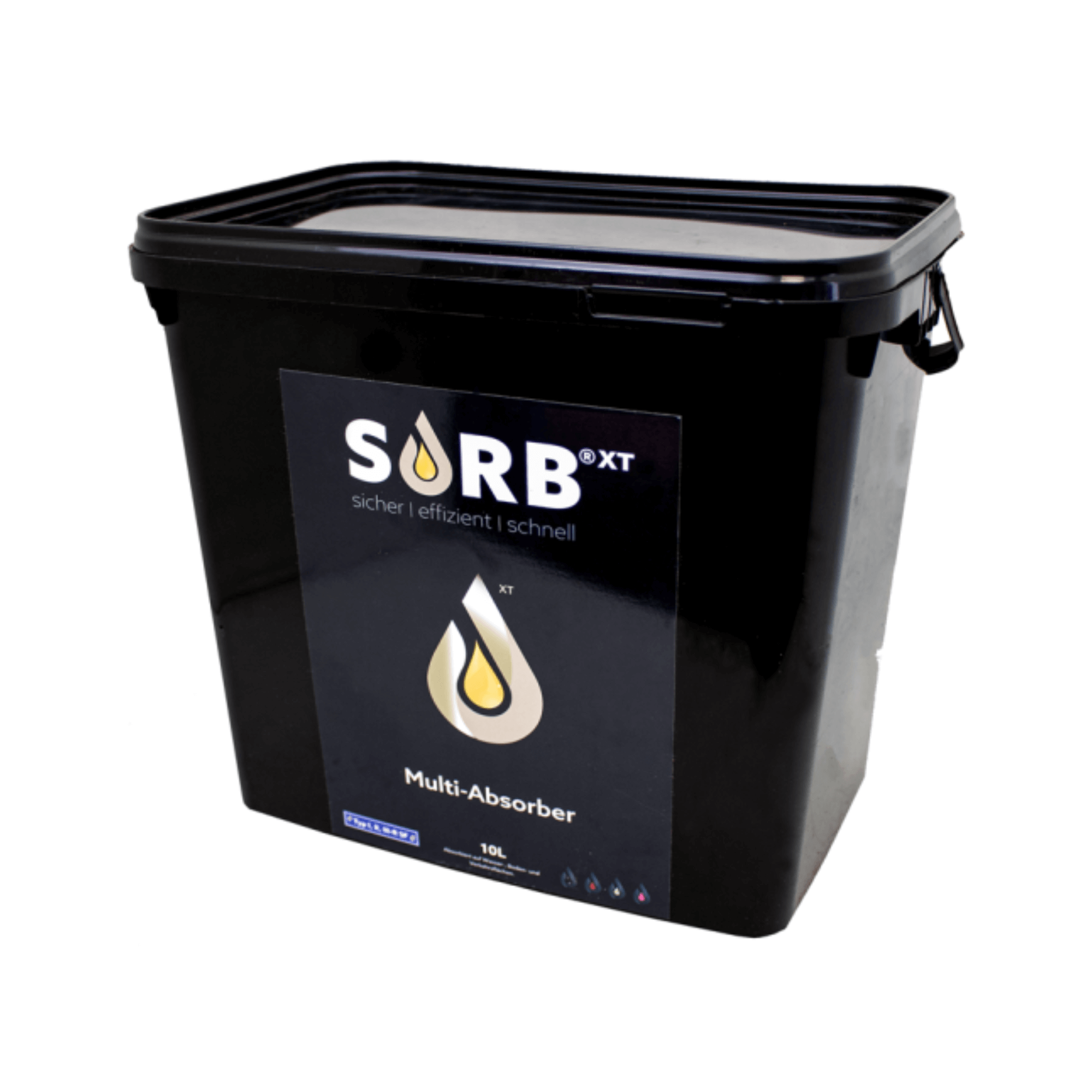 XT 10L Bucket Organic Binder - SORB XT container for effective liquid absorption and eco-friendly spill management.