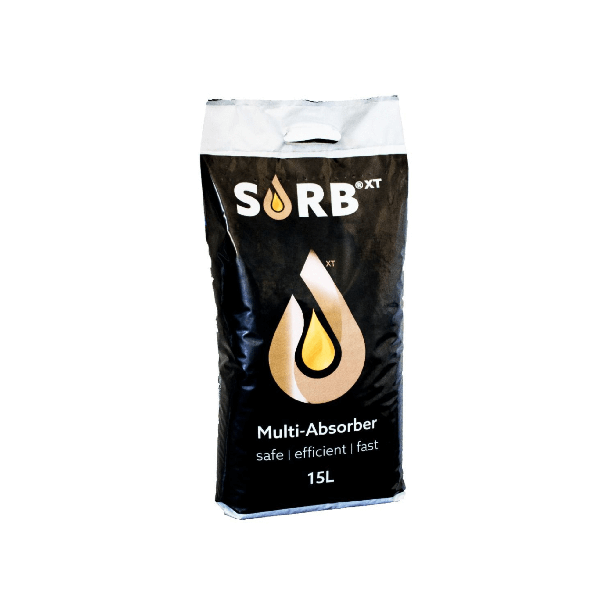XT 15L Bag Organic Binder - SORB XT eco-friendly absorbent for hydrocarbons and chemicals.