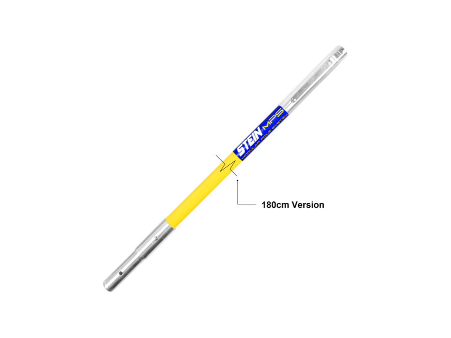2 x 180cm fibreglass poles