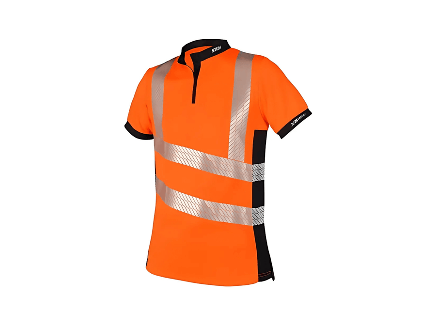 High-visibility orange