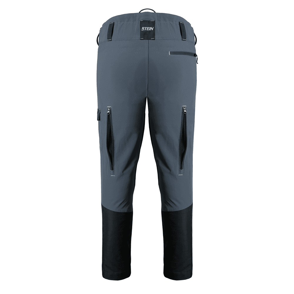 Stein Sentinel Chainsaw Trousers Type A back view, designed for tree surgeons and forestry professionals with safety and comfort features.