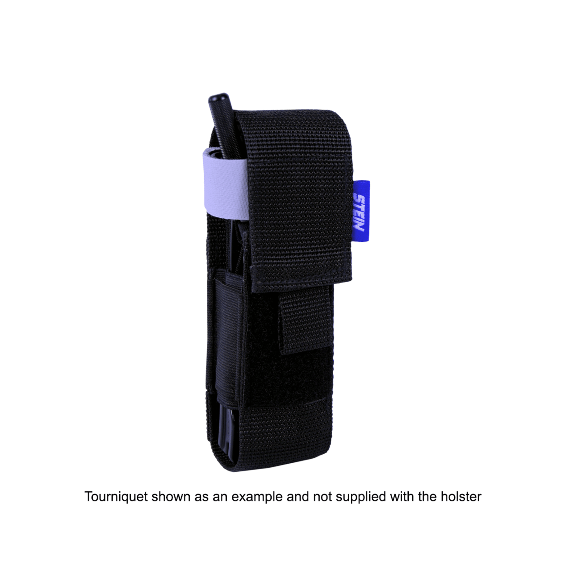 STEIN VAULT TQ Tourniquet Holster for quick access and secure retention, ideal for tree surgeons and emergency responders.