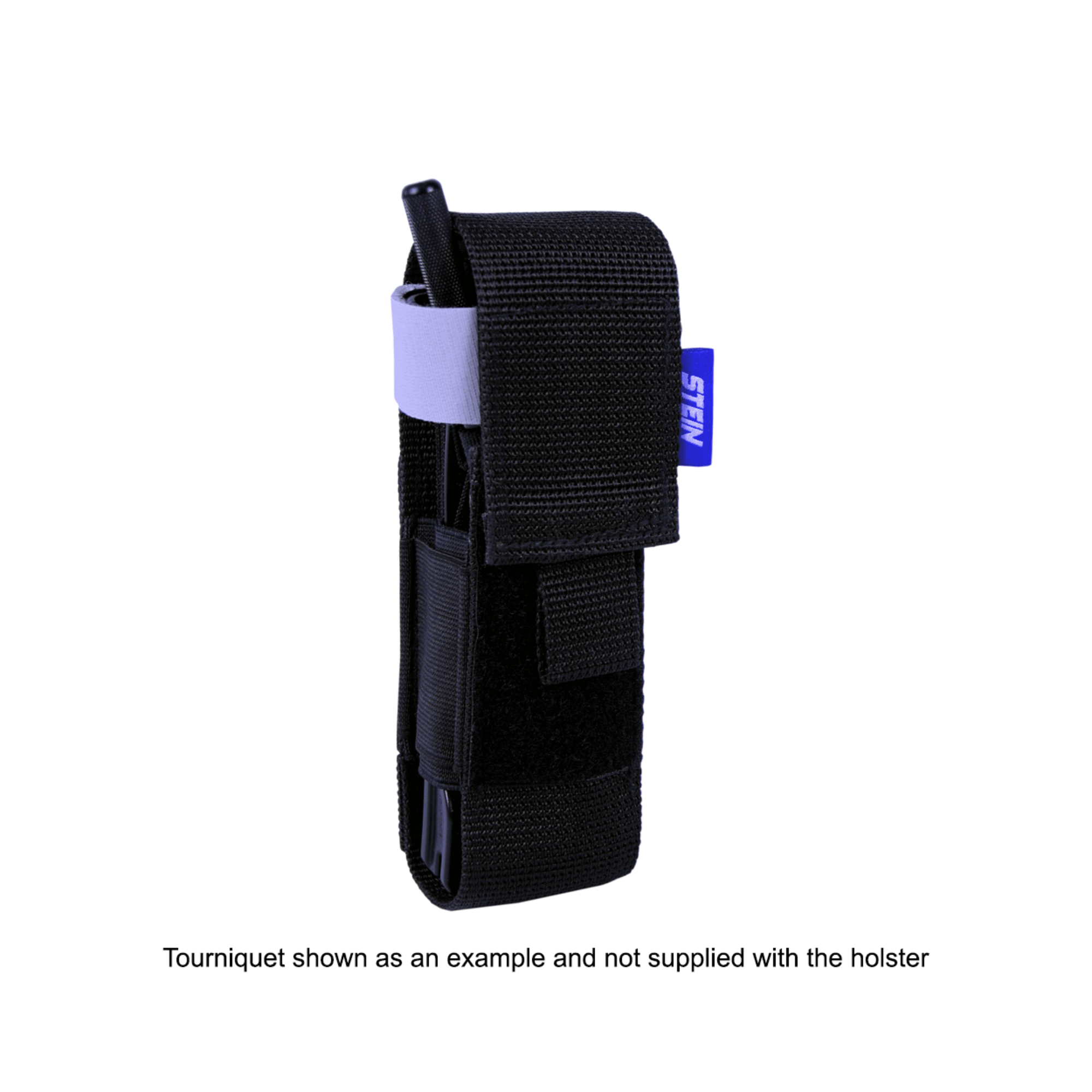 STEIN VAULT TQ Tourniquet Holster for quick access and secure retention, ideal for tree surgeons and emergency responders.