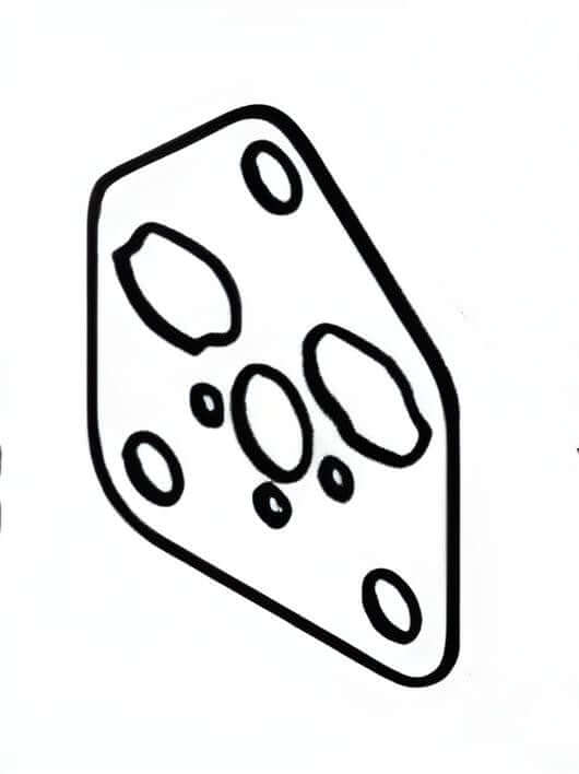 Gasket for STIHL BG56 and BG86 blowers, genuine replacement part for optimal performance and durability.