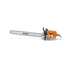 STIHL MS 881 Petrol Chainsaw showcasing unmatched power for tree surgeons and forestry professionals.