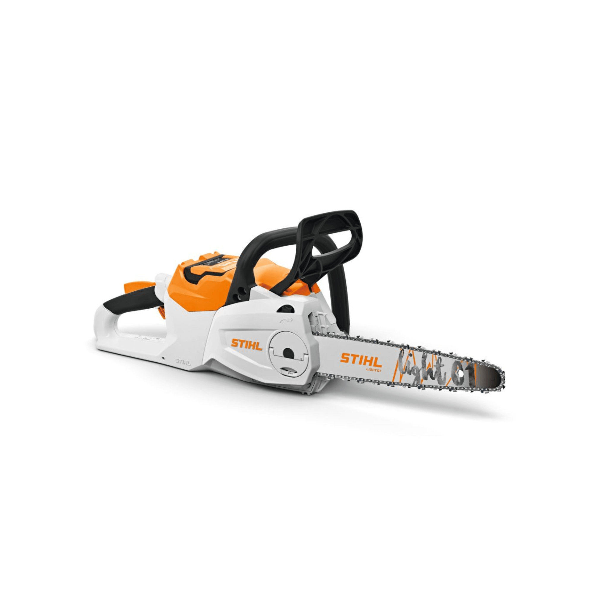 STIHL MSA 80 C-B Cordless Chainsaw 14" designed for tree surgeons, offering powerful performance and user-friendly features.