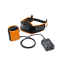 STIHL Battery Belt Carrying System Kit for Tree Surgeons, featuring ergonomic harness and battery bag.