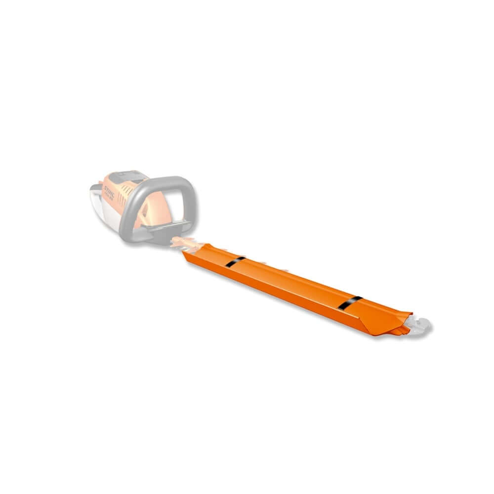 STIHL 50cm hedge trimmer catcher plate, ideal for tree surgeons to maintain a clean work area.