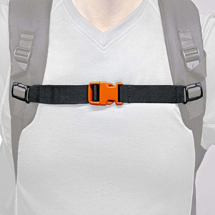 STIHL chest belt buckle for BR and FS series, designed for Tree Surgeons to reduce strain and enhance comfort.