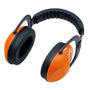 Stihl Concept 24 F ear protectors in orange, designed for tree surgeons with effective noise reduction and comfort features.