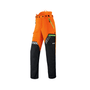 STIHL DYNAMIC DuroTEC Type A chainsaw trousers. Durable, protective workwear for chainsaw users. Feature cut protection, ventilation, and practical pockets. 