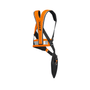 Orange STIHL ADVANCE X-TREEM brushcutter harness. Ergonomic design with padded straps and adjustable weight distribution for comfortable, extended use with STIHL brushcutters.