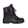 STIHL Function Leather Chainsaw Boots for tree surgeons, featuring steel toe cap and puncture-resistant midsole.