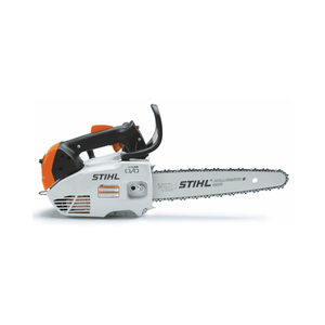 STIHL MS 151 TC-E chainsaw. Compact petrol saw, top handle, for pruning. Designed for tree care professionals