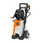 STIHL RE 110 PLUS High Pressure Washer for tree surgeons and garden enthusiasts, featuring durable design and compact form.