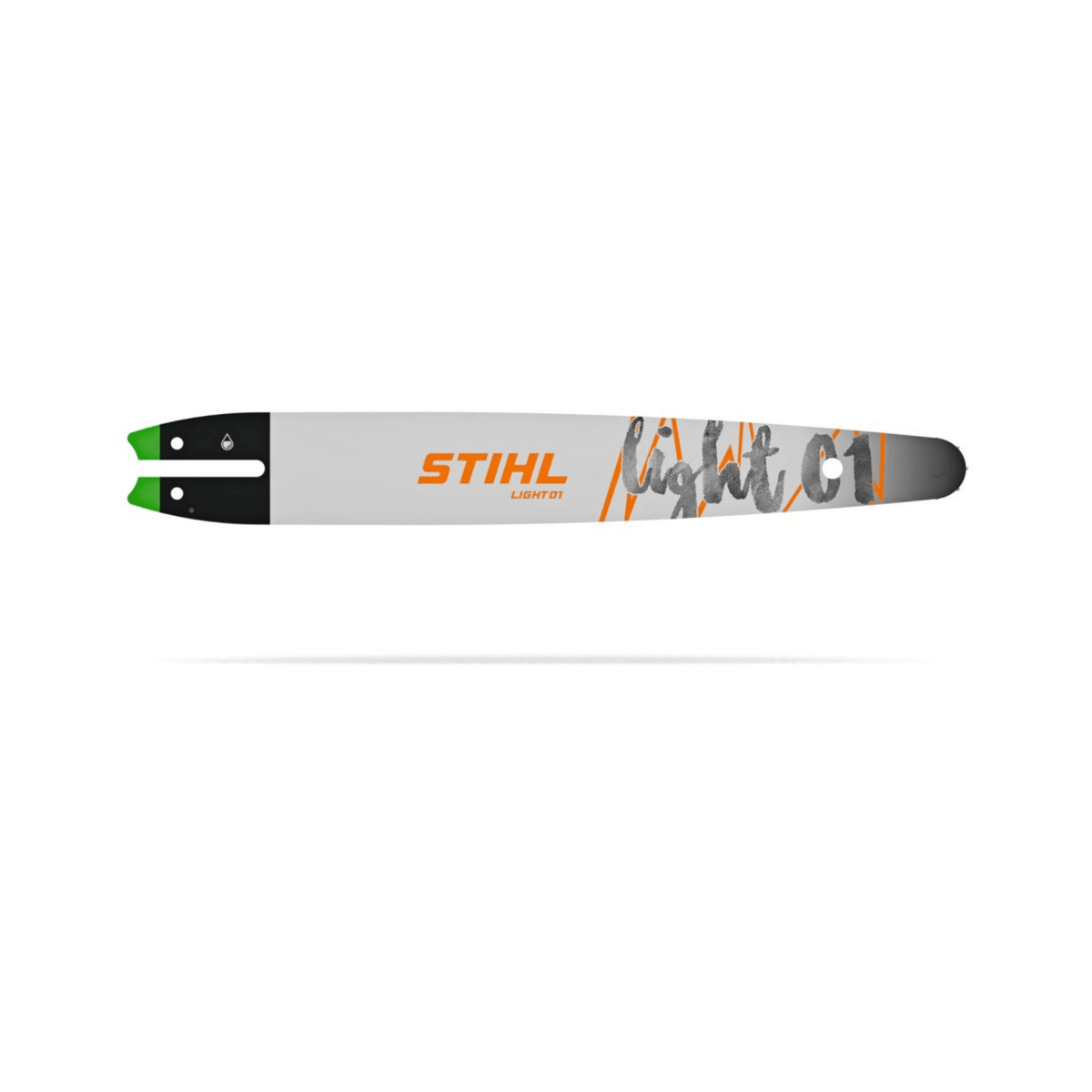 STIHL 12" Rollomatic Mini chainsaw guide bar, lightweight, durable, ideal for tree surgeons and light-duty applications.