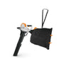 STIHL SHA 140 Cordless Vacuum Shredder with collection bag, ideal for tree surgeons and arborists.