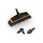 STIHL vehicle cleaning set for RE 80 to RE 150 PLUS pressure washers. Includes specialized nozzles and brushes for gentle and effective car cleaning
