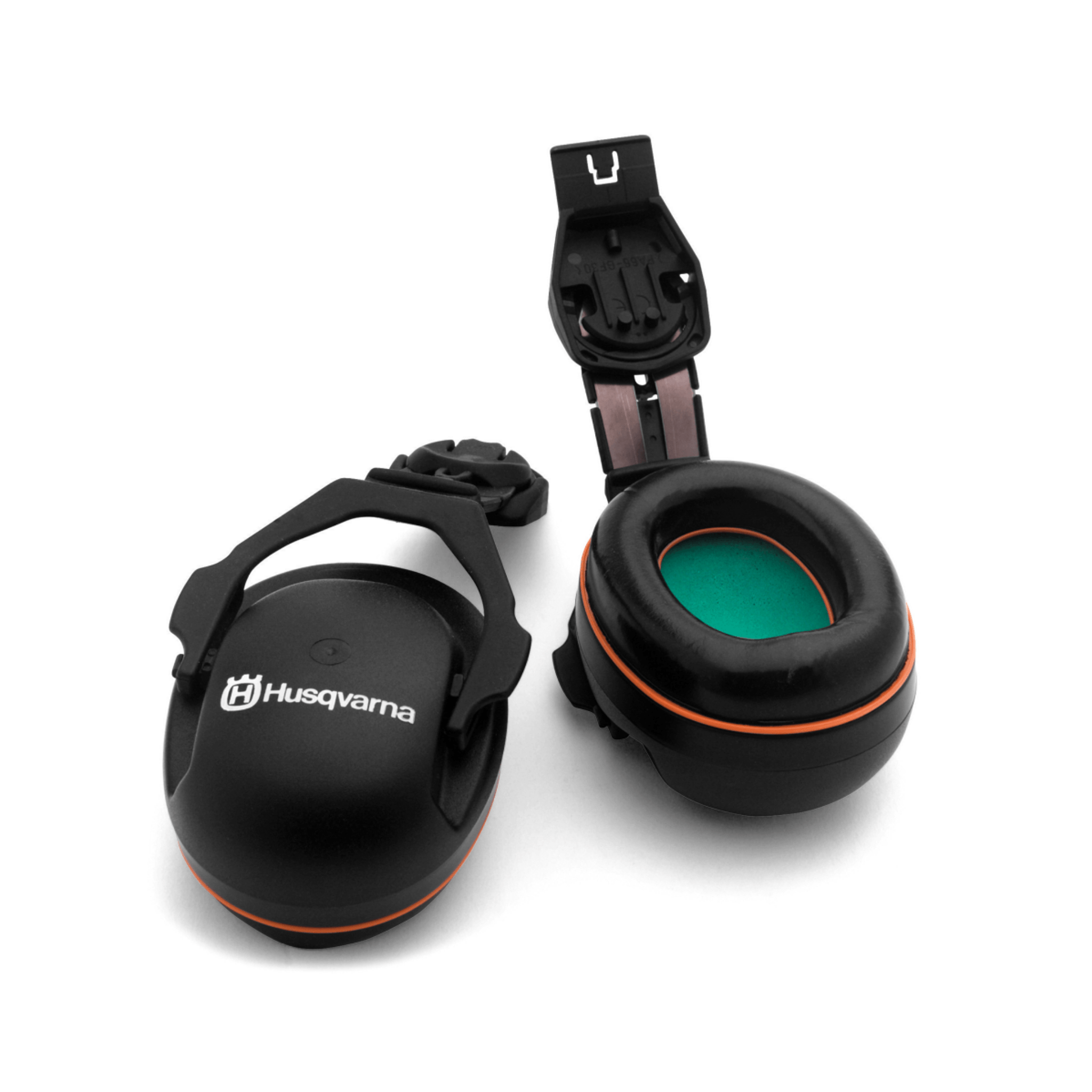 Technical Helmet Ear Defenders by Husqvarna with ergonomic design for noise reduction and comfort.