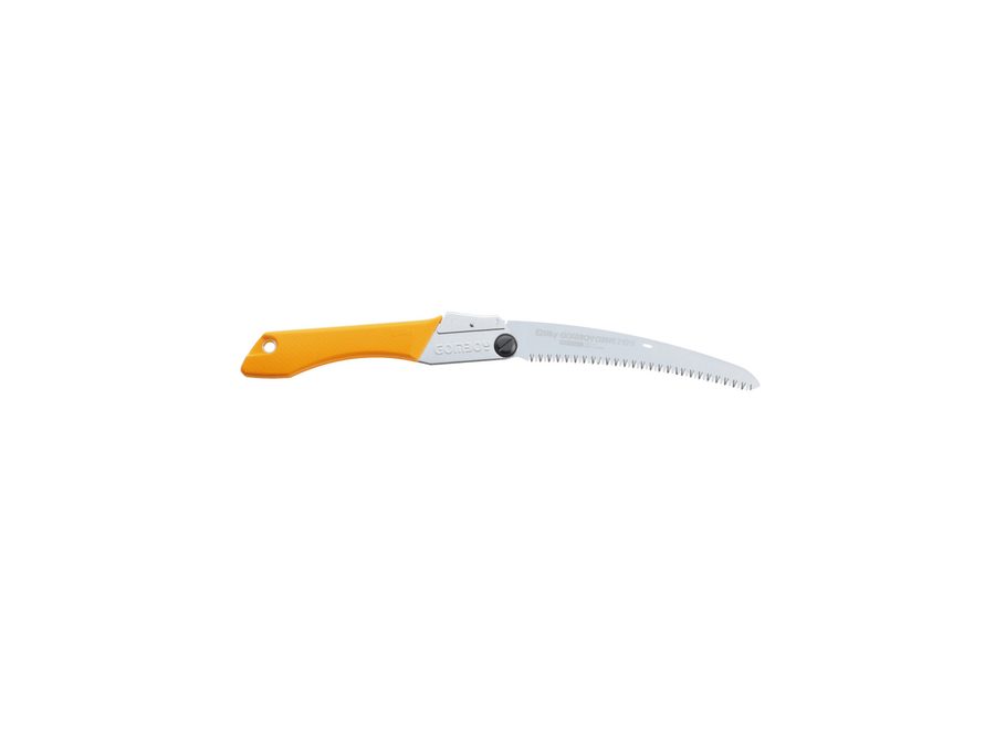 Curved folding blade