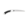 Super Accel Fine Teeth Folding Pruning Saw 210mm with a sturdy handle and sharp blade for efficient cutting.