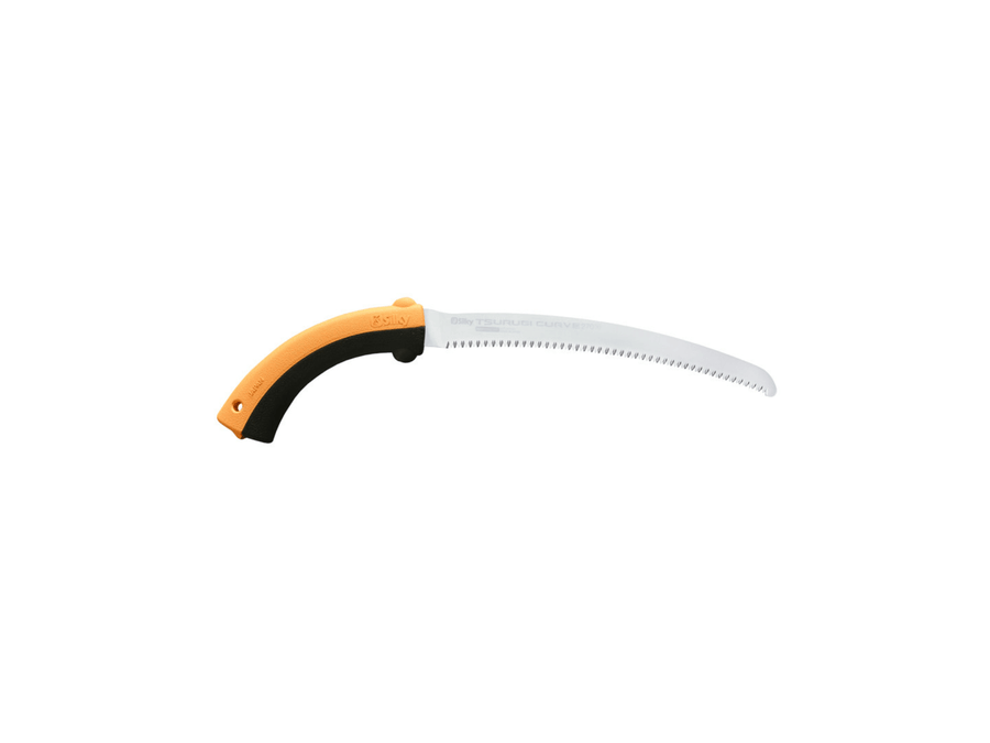 Curved, narrow blade