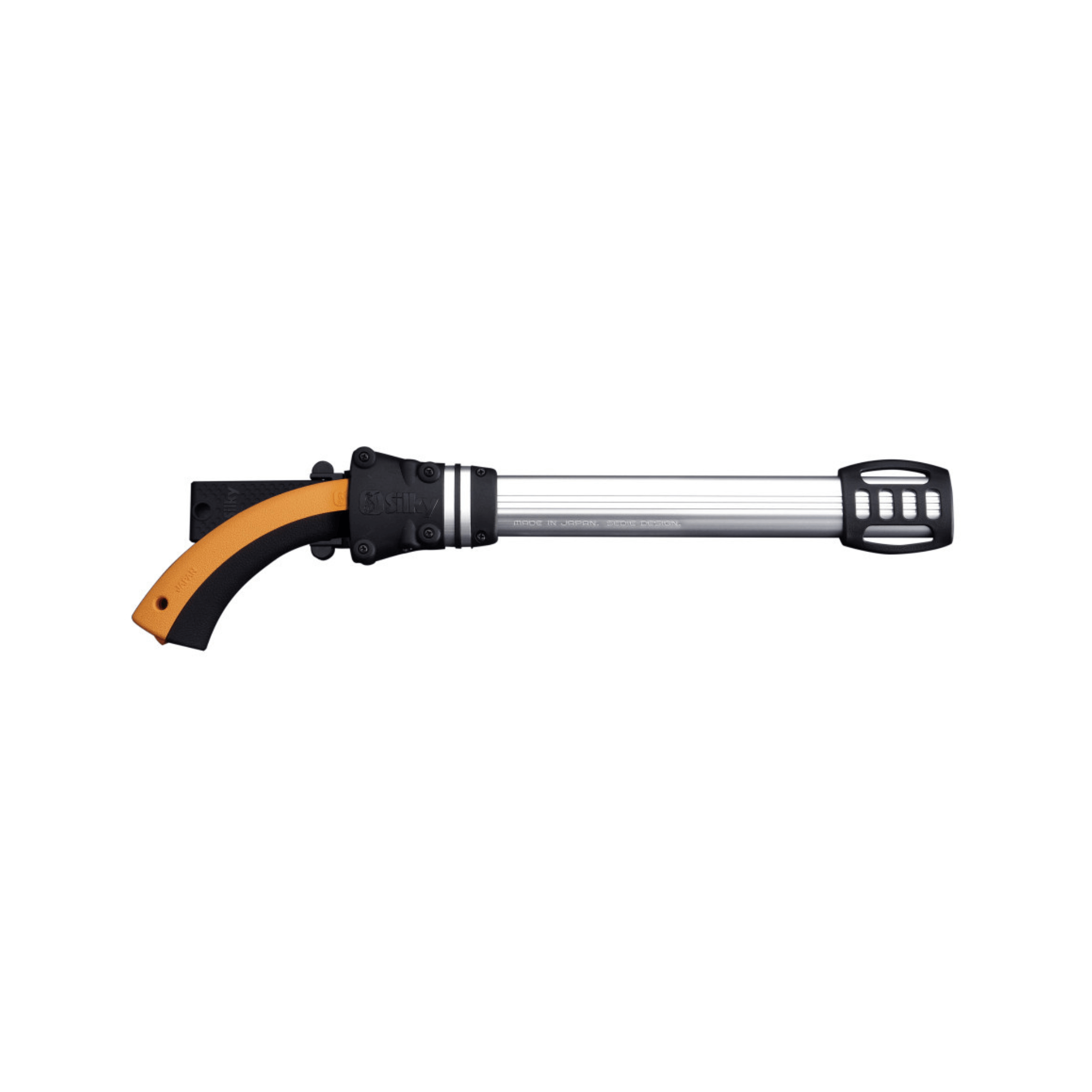 Tsurugi Straight Hand Saw 300mm showing the ergonomic handle and sleek design for tree surgeons and arborists.