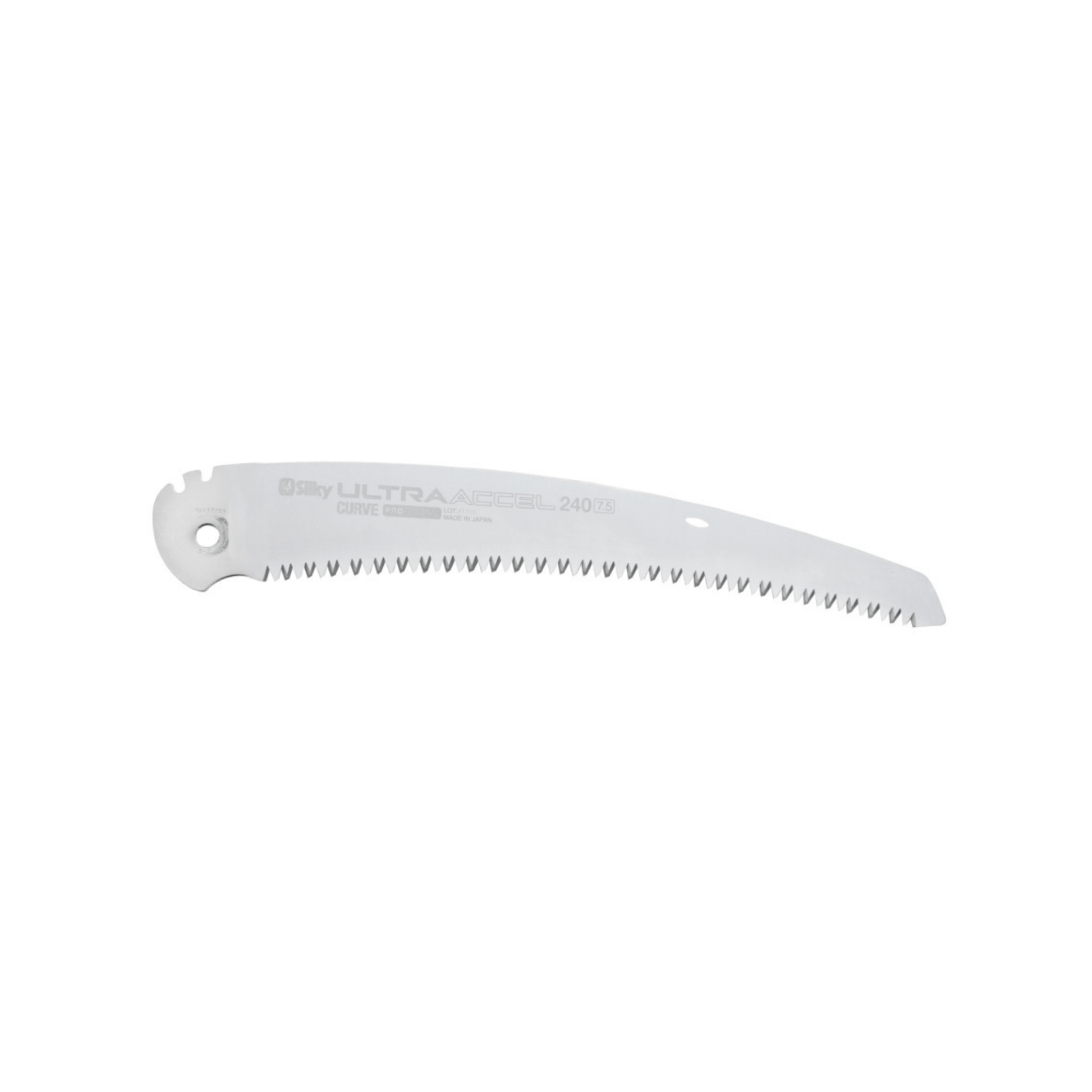 Ultra Accel Curved Replacement Blade 240mm - Silky 240 mm curved blade for fast cuts in fresh wood.