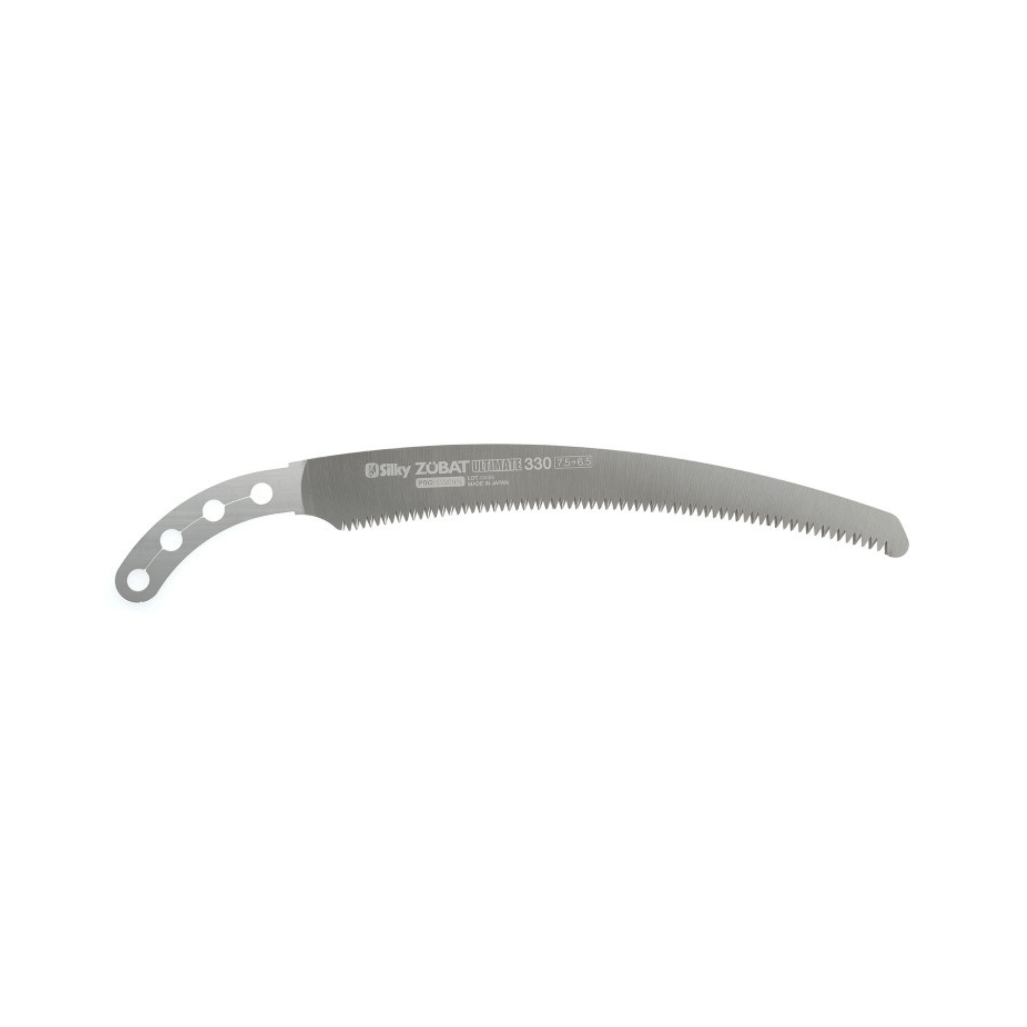 Zubat Ultimate Pruning Saw 330mm with a curved blade, ideal for Tree Surgeons and gardening.