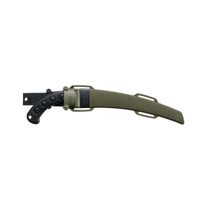 Zubat Ultimate Pruning Saw 330mm displayed with a molded-rubber handle and protective sheath for tree surgeons.