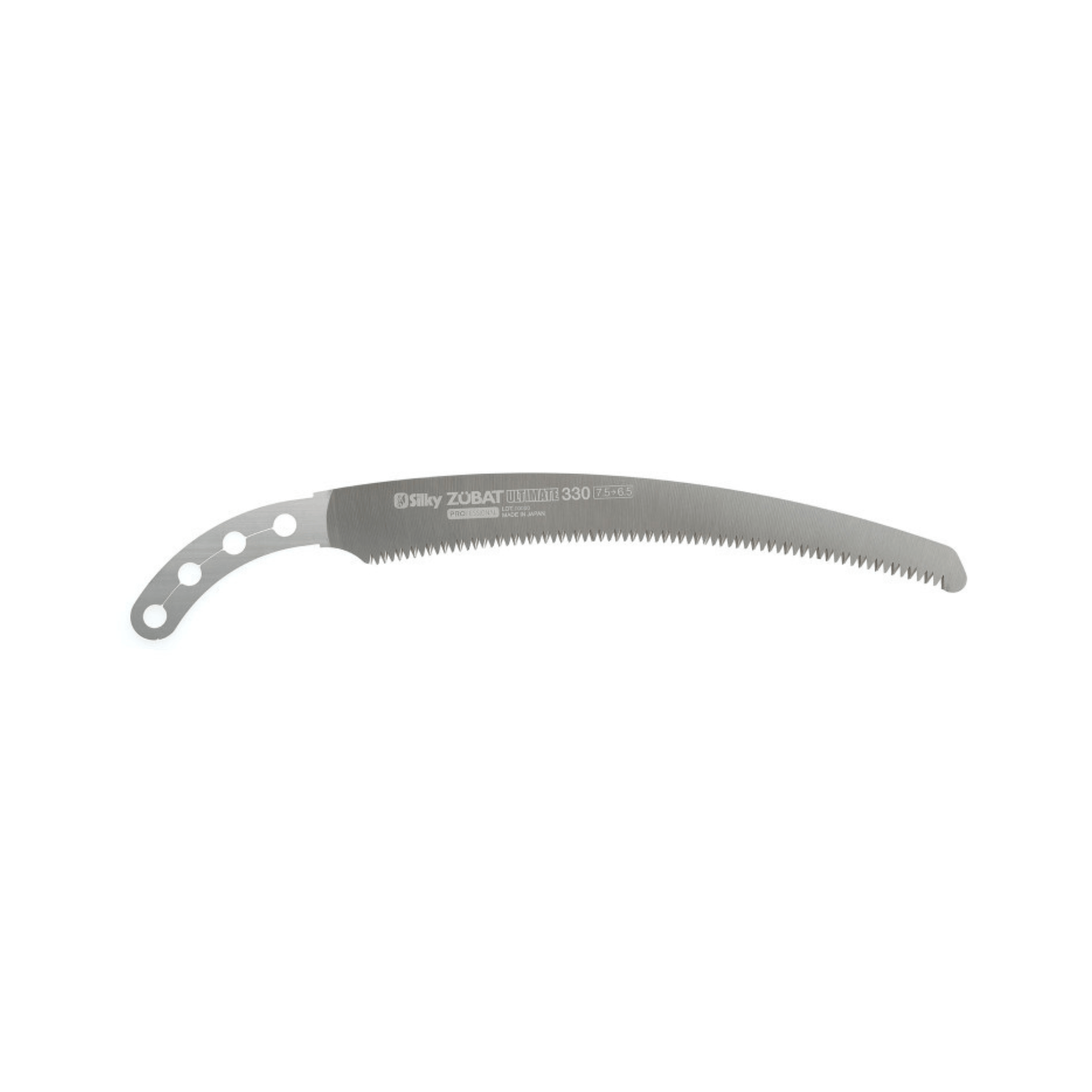 Silky Zubat Ultimate Replacement Blade 330 for tree surgeons, ideal for fast and precise cutting.